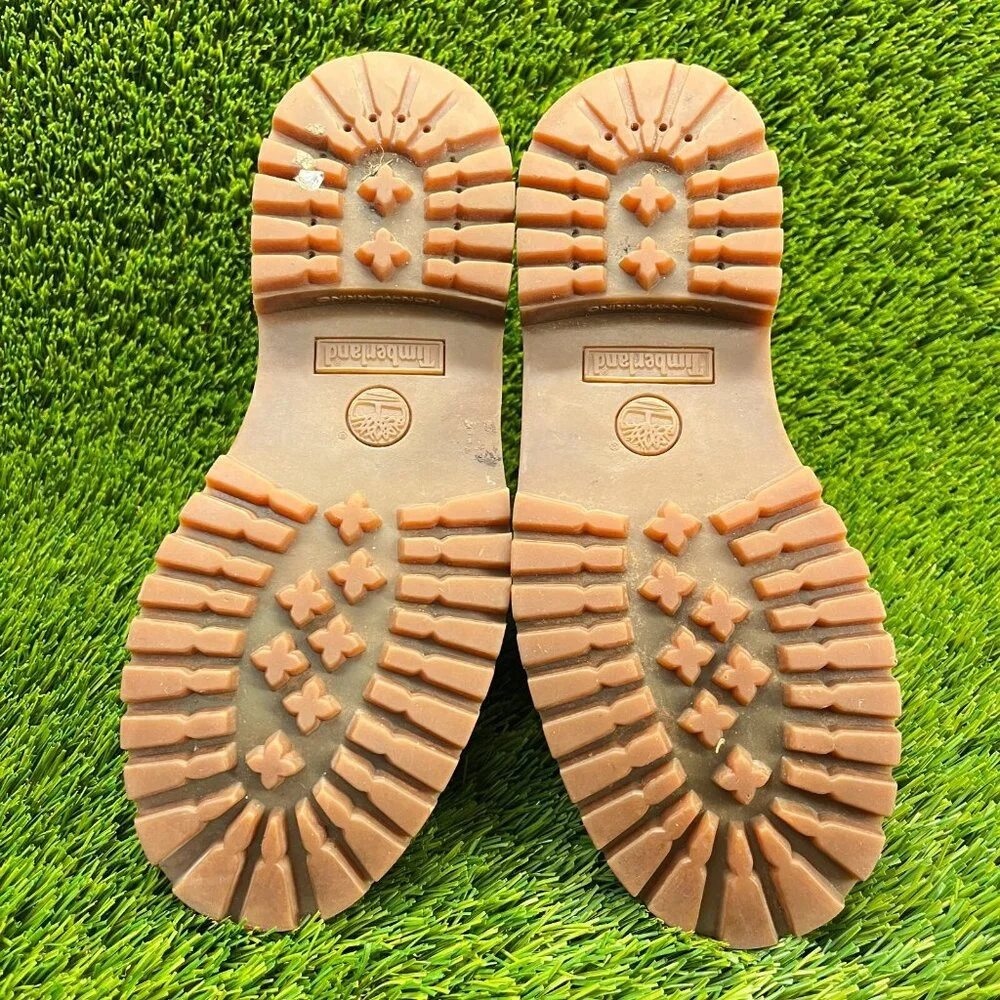 Timberland 6 Inch Premium Boys Size 5Y Blue Athletic Outdoor Hiking Shoes Boots